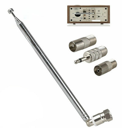 Set de 5 Antenas con Conector Rápido Tipo F