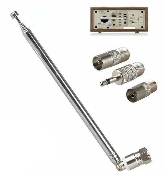 Set de 5 Antenas con Conector Rápido Tipo F