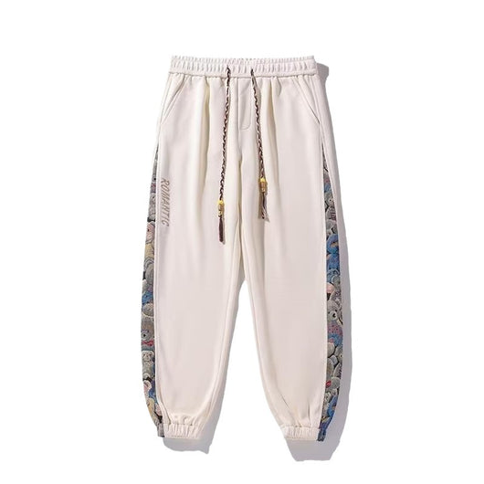 Pantalones Largos Estampados Holgados para Hombre - Image 5