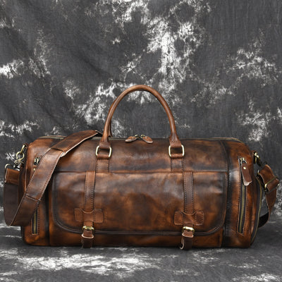 Bolso de Cuero para Hombre Estilo Europeo y Americano - Image 12
