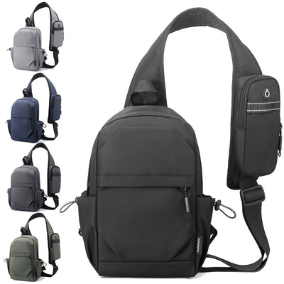 Mochila Pecho Oxford para Hombre - Bolsa Cruzada Funcional - Image 3