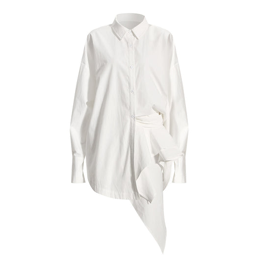 Blusa Asimétrica Suelta con Personalidad Única - Image 10