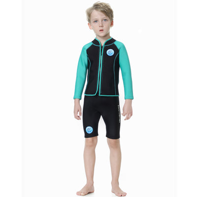 Traje de Buceo Infantil de Dos Piezas con Manga Larga - Image 6