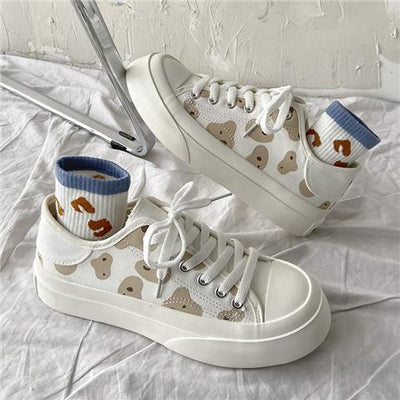 Zapatillas de Lona Blancas para Mujer - Estilo Casual Versátil Primavera Verano - Image 8