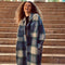 Azul plaid