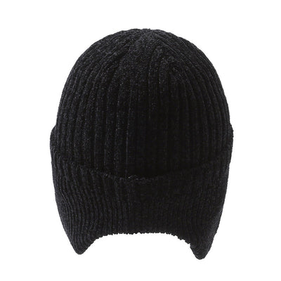 Gorro de Lana Cálido con Forro Polar para Hombre - Invierno - Image 12