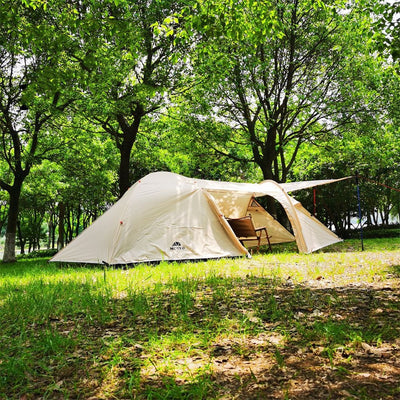 Carpa Familiar Impermeable con Postes de Aluminio para Lluvia Intensa - Image 2