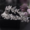 Diadema Nupcial con Cristales Brillantes - Joyería para Peinado de Novia