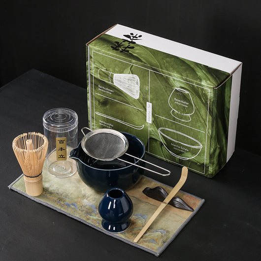 Set Completo de Matcha Japonés con Tazones de Cerámica Vertible - Image 5