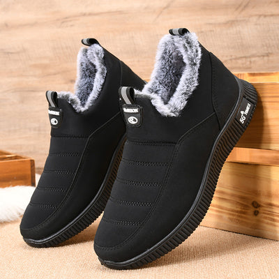 Zapatos de Algodón Pekín Clásicos para Hombre con Forro Grueso - Image 3