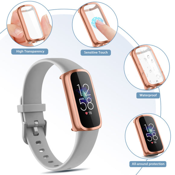 Funda Protectora TPU con Electroplating para Reloj Inteligente