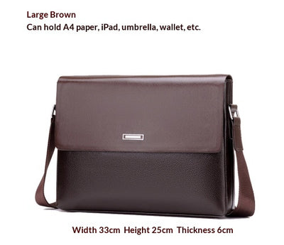 Bolsa de Cuero Premium para Hombre: Negocios y Casual - Image 7