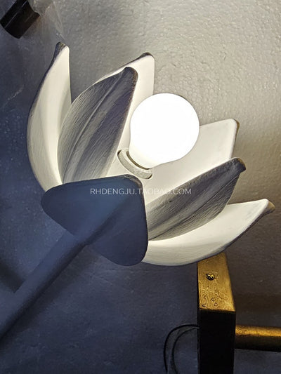 Lámpara de Pared Floral Montaje Suave para Escaleras Modernas - Image 17