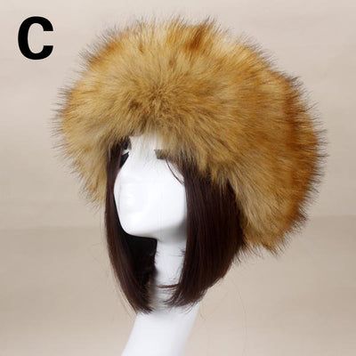 Gorro Acolchado de Pelaje Sintético con Diseño Moderno - Image 3