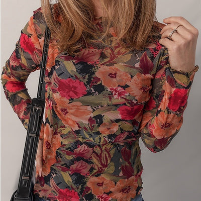 Suéter Cuello Redondo Manga Larga para Mujer - Básico Versátil - Image 12