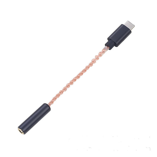 Adaptador de Audio USB-C a 3.5mm con Amplificador