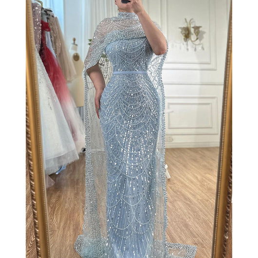 Vestido Largo de Lujo Pearl con Caída Elegante - Image 32