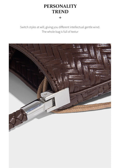 Bolso Tejido Axilar Commuter - Cartera Versátil de Hombro - Image 33