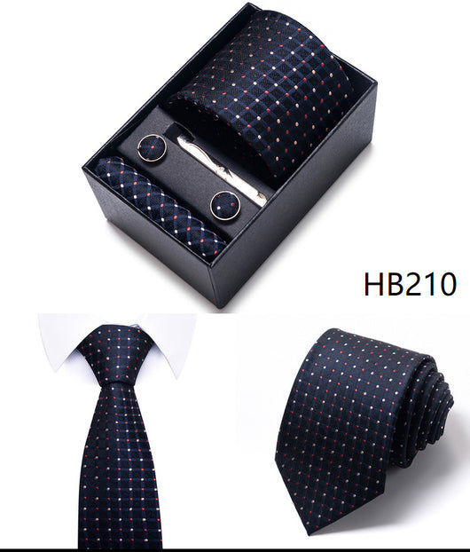 Corbata Jacquard Profesional Tejida en Trama para Negocios - Image 69