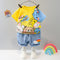 Conjunto de Pantalones Cortos Denim para Niños y Niñas - Dos Piezas Cómodo