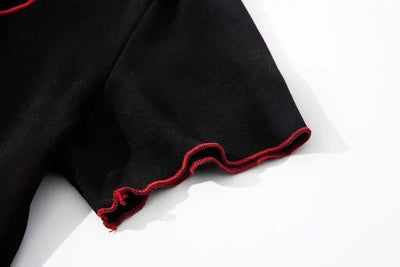 Blusa Corta con Nudo Frontal y Escote en V - Image 21