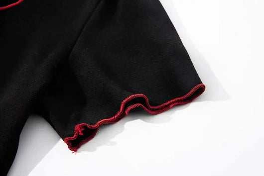 Blusa Corta con Nudo Frontal y Escote en V - Image 21