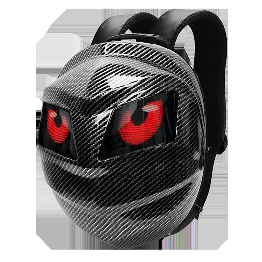 Casco Moto LED Personalizable Impermeable con Patrón Luminoso - Image 9