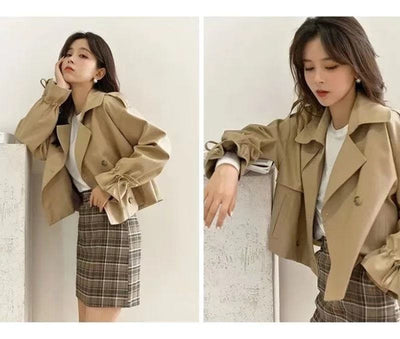 Abrigo Trench Oversized Estilo Coreano con Corte Suelto - Image 10