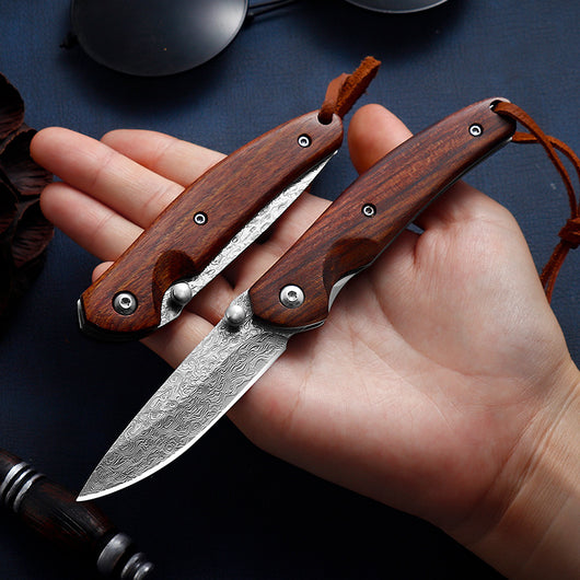 Cuchillo de Bolsillo Compacto para Aventuras al Aire Libre - Image 18