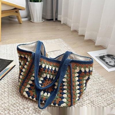 Bolsa de Almacenamiento de Fotos Estilo Vintage Tejida - Image 11