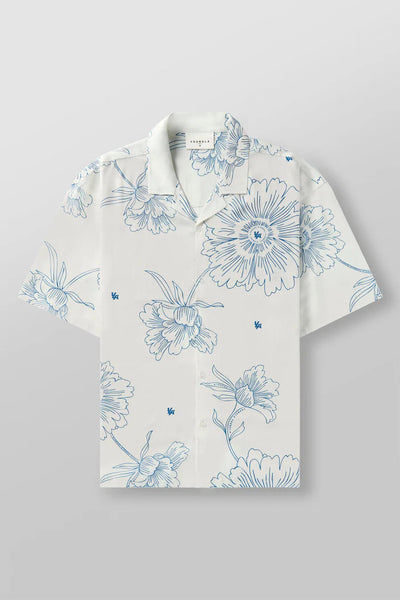 Blusa Casual Estampada de Manga Corta Suelta - Image 16