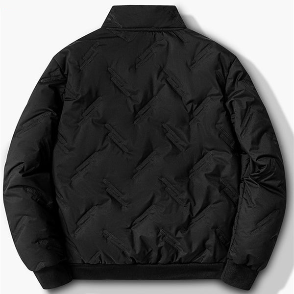 Chaqueta de Invierno para Hombre con Forro Polar Grueso y Diseño Moderno