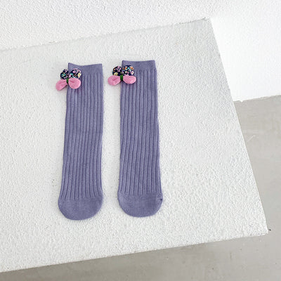 Calcetines Niña con Moño Elegantes y Cómodos - Image 2