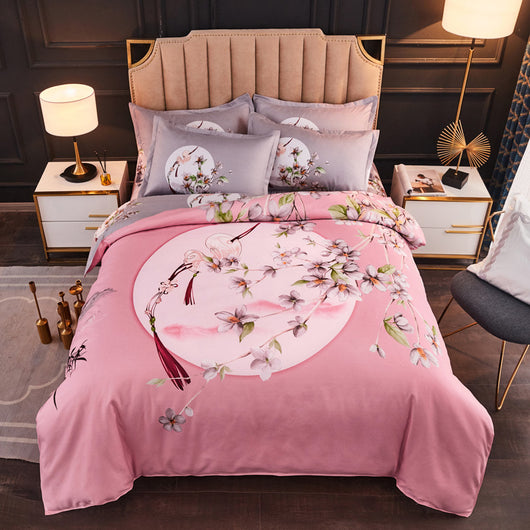 Juego de 4 Piezas de Cashmere Floral Acolchado para Bodas - Image 54