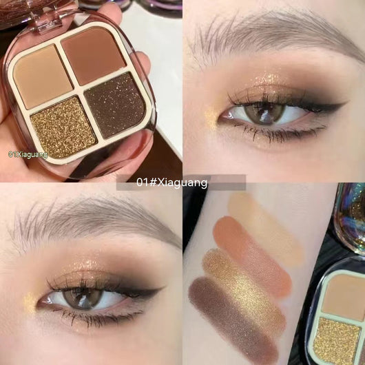 Paleta de Sombras Fire Paint Cuatro Colores GlamColour - Image 3