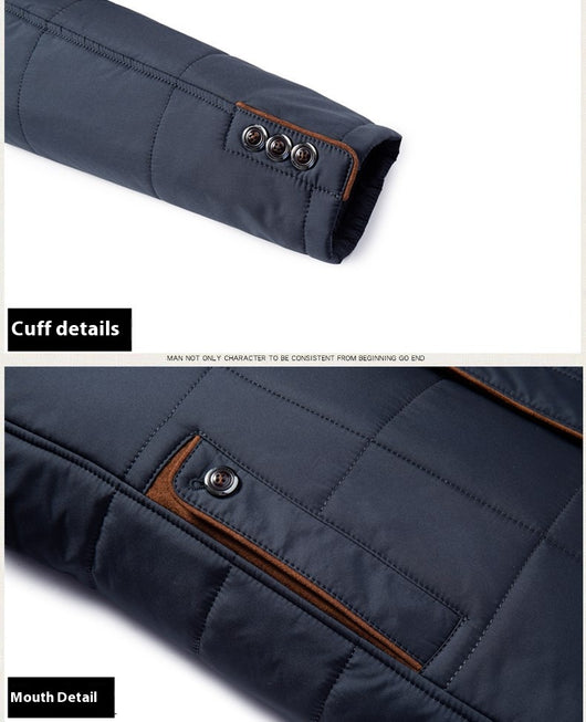 Abrigo Acolchado Térmico para Hombre Adulto - Chaqueta de Invierno con Algodón - Image 15