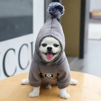 Abrigo Polar con Capucha para Perros y Gatos - Pijama de Invierno para Mascotas Pequeñas - Image 22