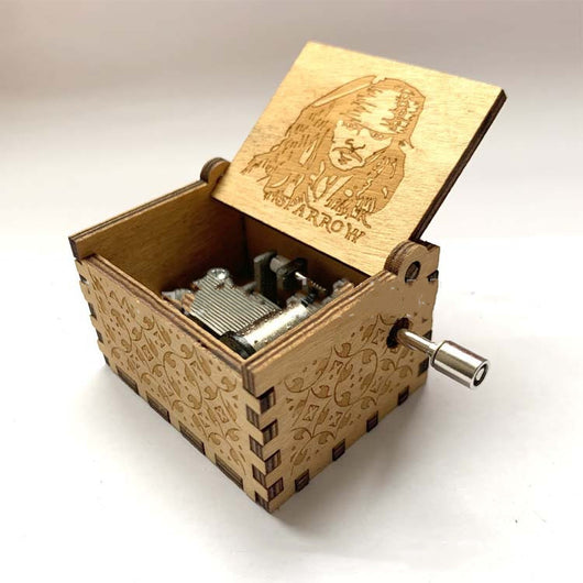 Caja de Música Tallada en Madera con Manivela - Viaje de Chihiro - Image 10