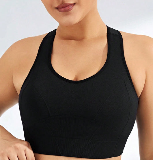Sujetador Deportivo Invisible sin Costuras con Soporte Push-up para Yoga y Ejercicio - Image 10