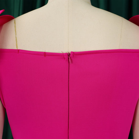Vestido Elegante con Flores Tridimensionales para Mujer - Image 28