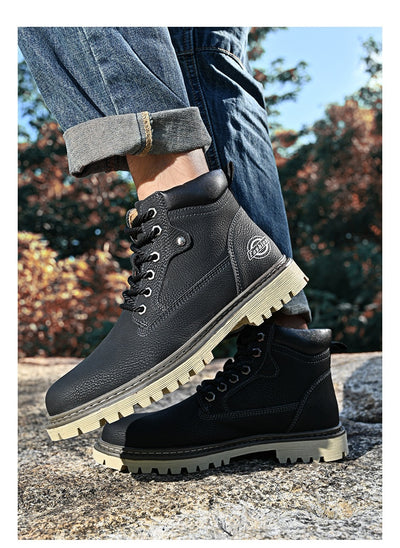 Botas Casuales Martin de Cuero Genuino para Hombre - Caña Media - Image 19