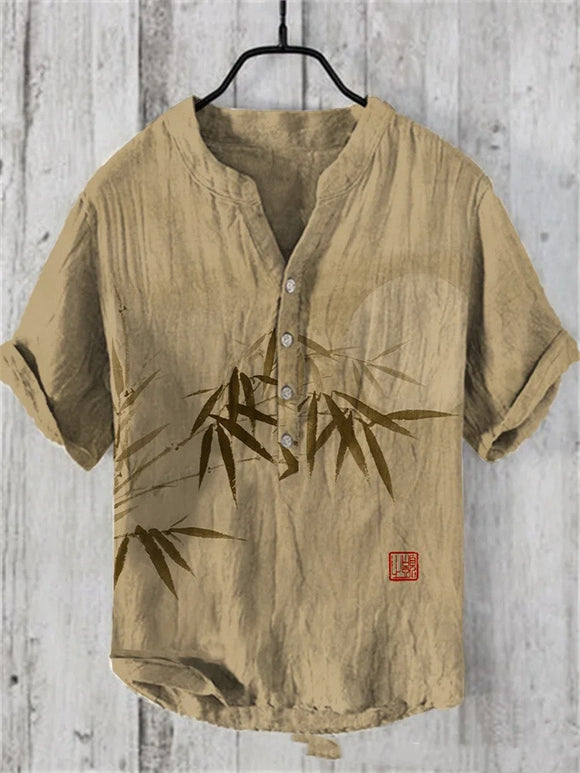 Camisas de Verano para Hombre Estilo Trendy Tres Botones