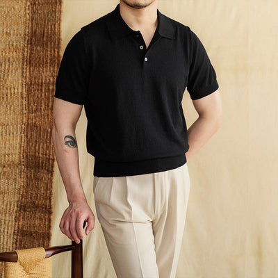 Polo Casual Ejecutivo en Algodón y Lino Transpirable - Image 14
