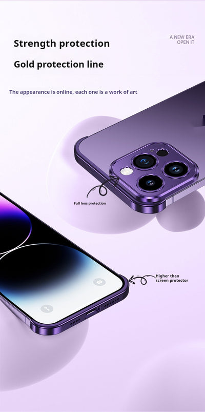 Funda Protectora con Refuerzo de Esquinas para Teléfono - Diseño Minimalista Anti-Caídas - Image 8