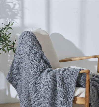 Manta Tejida de Algodón para Fotografía y Decoración del Hogar - Image 3