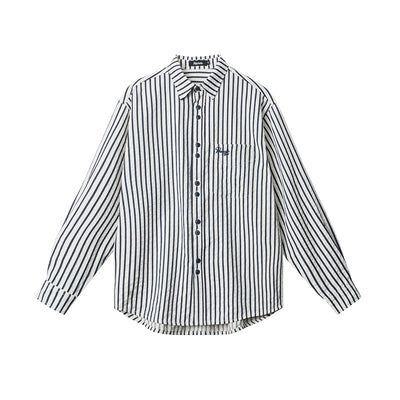 Blusa Rayas Retro Mujer Otoño Invierno Estilo Europeo Americano - Image 6