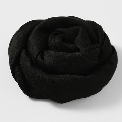 Pañuelo Artístico de Algodón y Lino - Colores Sólidos Elegantes - Image 25
