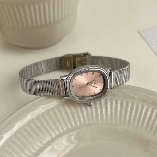 Reloj Elegante para Mujer con Malla Metálica - Diseño Minimalista Resistente al Agua - Image 3