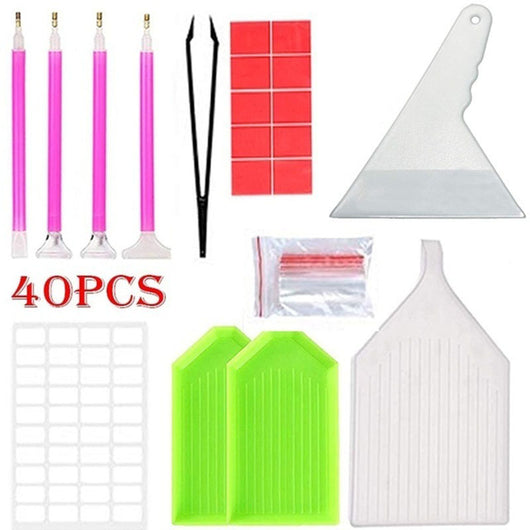 Kit Completo de Herramientas para Pintura de Diamantes y Punto de Cruz - Image 6
