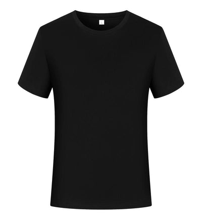 Camiseta Unisex de Algodón Negro - Clásico Versátil para Todos - Image 5